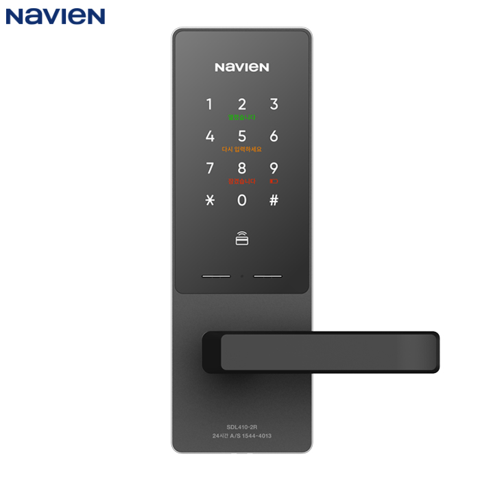 경동 미니주키 핸들형 SDL420-2R (번호,카드) 화이트/ UDP-710 (2선식/노출형)